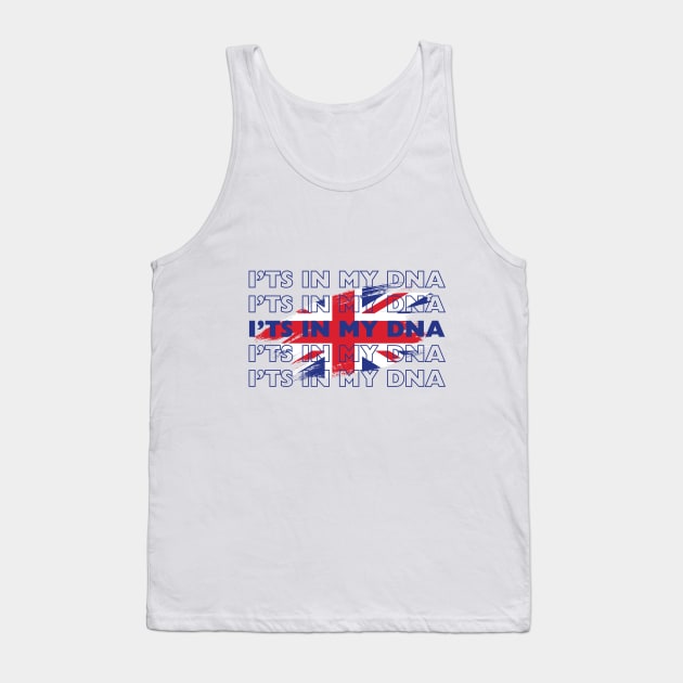 UK, It's In My DNA Tank Top by Dress Wild